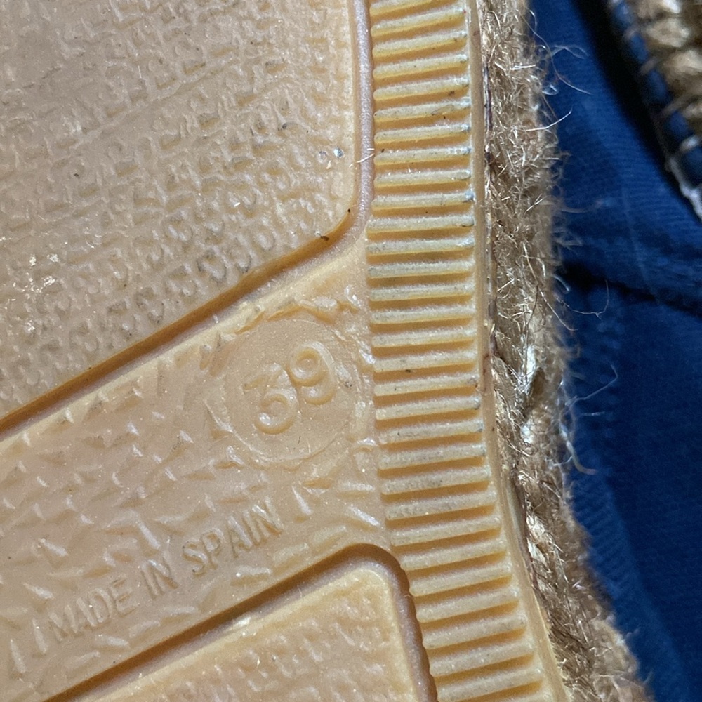 Viscata Navy Platform Espadrilles - image 5